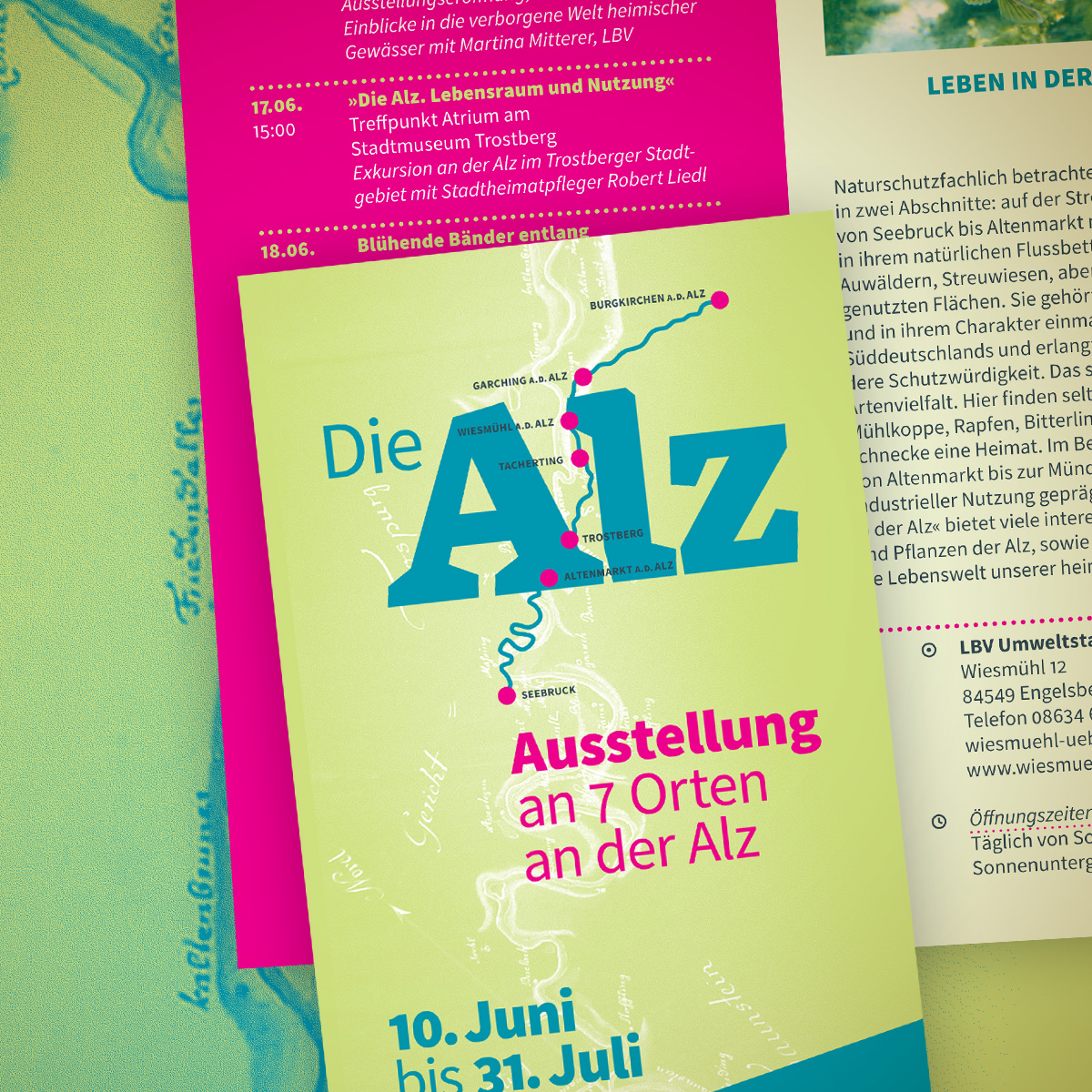 Leporello Die Alz Stadtmuseum Trostberg